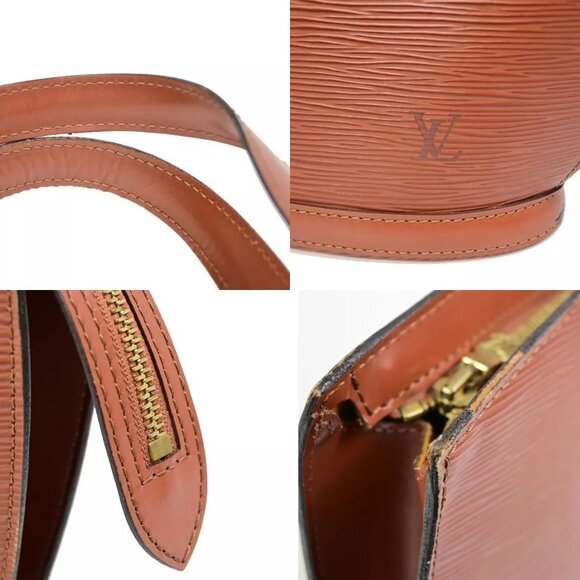 LOUIS VUITTON Logo Saint Jacques Hand Bag Epi Leather BN France - Picture 5 of 16